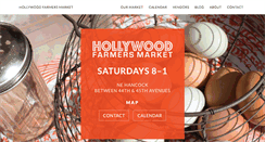 Desktop Screenshot of hollywoodfarmersmarket.org